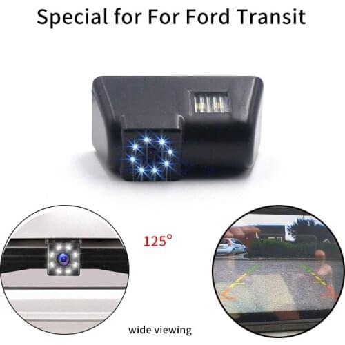 Car Reverse Camera For Transit South Korean PC3030 Chip 8 LED Lights God Night Vision Backup Parking Kit