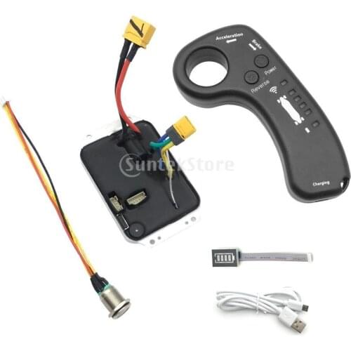 36V Single Drive Electric Skateboard Longboard Motor Controller ESC Remote Control Electric Skateboard Motor Accessory