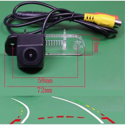 Dynamic Trajectory Tracks car Rear View Reversing Camera for Mercedes Benz S Class R Class W220 R300 R350 R500 ML300 ML350
