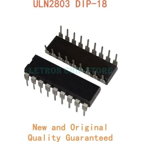 10PCS ULN2803APG DIP18 ULN2803AN DIP-18 ULN2803A DIP ULN2803 new and original IC Chipset