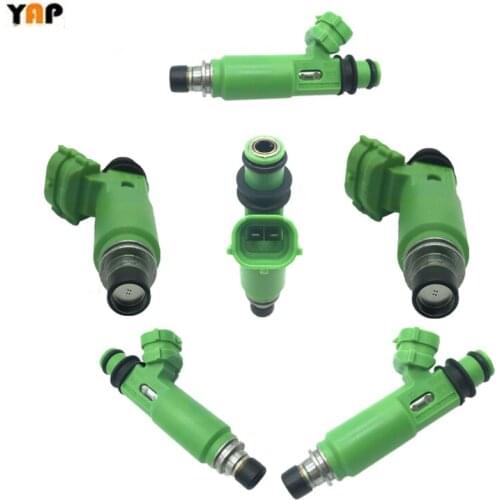 NEW Fuel Injector (6) FOR FITMitsubishi Montero Sport V73 6G72 3.0L V6 195500-3170 MD332733 1998-2003
