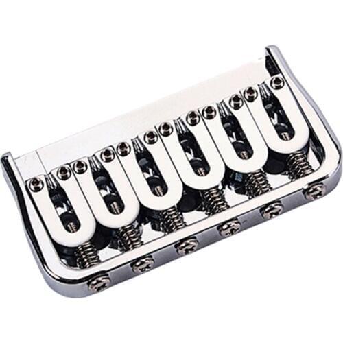 6-String Electric Guitar Saddle Bridge / Metal Fixed Bridge
