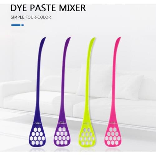 1Pcs Honeycomb Hair Dye Salon Hairdressing Dye Cream Whisk Hair Cream Color Mixer Paint Barber Stirrer Hair Styling Tool