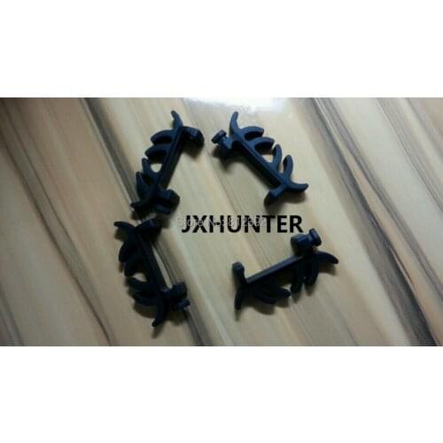 10 PACKS bow string silencer stabilizer reduce noise and vibration black rubber for compound bow 9 in 1