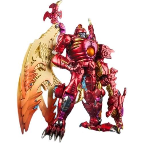 IN STOCK JiangXing Transformation Robot JiangXing JX-MB-01 BW Winged Red Dragon Action Figure Toys With Box