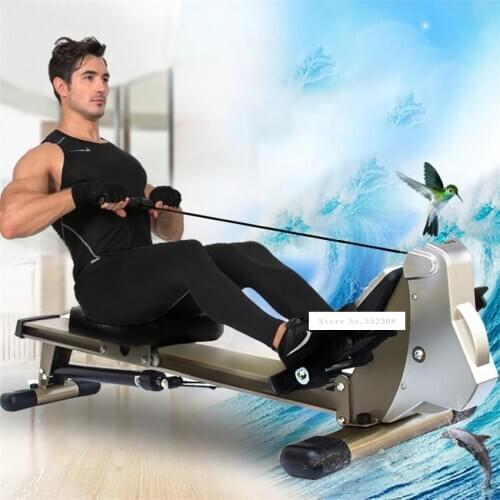 V336 Rowing Machine Mute Oil Resistance Body Glider Indoor Home Gym Equipment Abdominal Pectoral Arm Fitness Training Stamina
