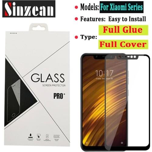 100pcs For Xiaomi 11 lite/CC9/A2 lite/CC9E/Play/POCO X3 NFC/POCO M3 2.5D Full Glue Full cover tempered glass Screen Protector