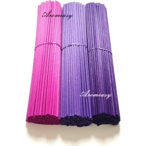 100pcs/lot Purple Reed Diffuser Fiber Sticks Length 22cm Diameter 3mm Color, Length, Diameter Can be Customized