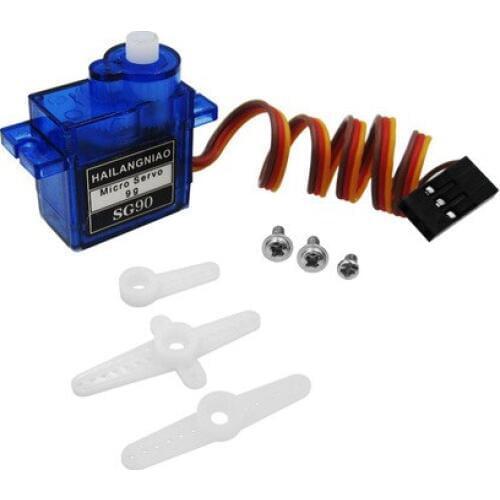 20pcs Special promotions SG90 9g Mini Micro Servo for RC for RC 250 450 Helicopter Airplane Car Integrated Circuits