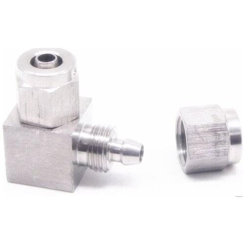 304 Stainless Steel 6mm 8mm 10mm 12mm Equal Quick Pipe Fitting Elbow Union Connector Fit PU PTFE Tube