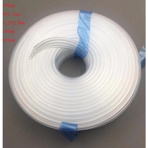 5M Solvent printer ink tube hose for Crystaljet Galaxy Zhongye Witcolor JHF Yaselan Iconteck ink tubing pipe 5*3mm 6*4mm 4 ways