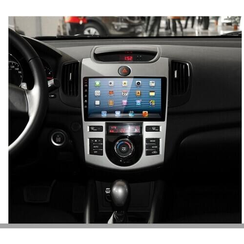 9 Inch Car Fascia For KIA Forte Fascias Audio Fitting Adaptor Panel Frame Kits Car DVD Frame Dashboard