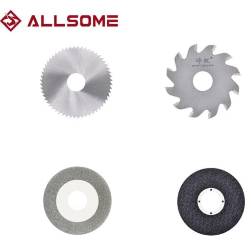 ALLSOEM 4pcs Circular Saw Blade Alloy Saw Blades Hand Tools for Woodworking Cutting Mini Table Saws