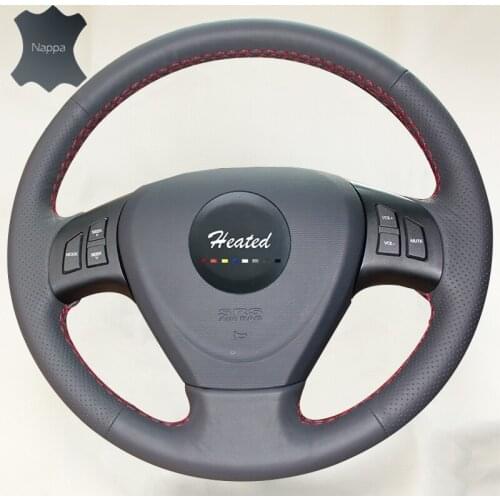 Auto Car Steering Wheel Cover for For CHERY A3 Anti-slip Car Decoration Car Styling Genuine Leather cover