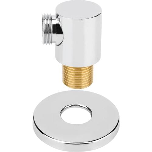 Household Copper Wall-Mounted Shower Hose Connector Wall Elbow Bathroom Accessories G1/2in For Toilet Bidet Shower Head