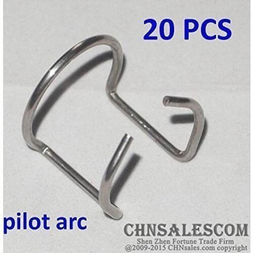 Chnsalescom 20 PCS SG-55 AG-60 High Frequency AIR Plasma Cutter Pilot Arc Torch Spacer Guide