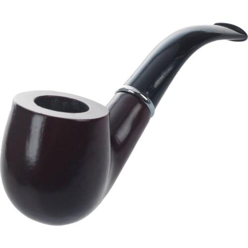 Wooden Tobacco Smoking Smoke Pipe + Stand wood Smoking Pipe ength 14cm Smoking Pipe outer diameter 3cm Smoking Pipe 2021 Hot