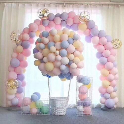 As Baloon Macarons Balloon-50 Pcs Mixed Soft Color Pastel Balloon party material