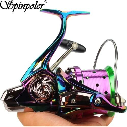 Spinpoler Fishing Reel Metal Spool Spinning reel Super Power 8000/10000/12000 series Saltwater Fishing wheel Accessories