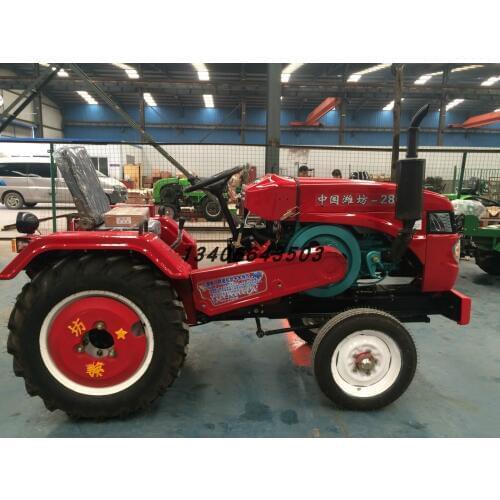 28 HP small four-wheel tractor agricultural tractor cultivator medium tractor walking tractor