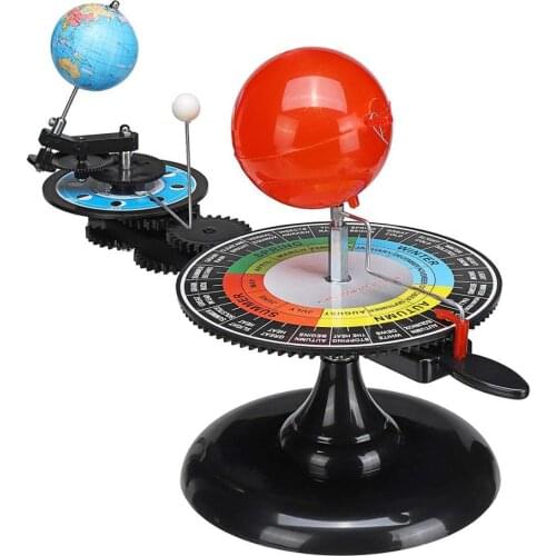 Solar System Model Diy Globe Earth Sun Moon Orbital Planetarium Educational For Child Kid Toy Astronomy Science Kit Teaching