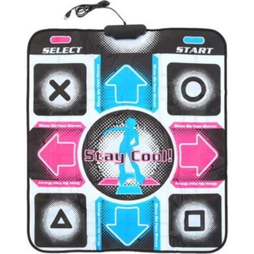 Non-Slip Dancing Step Dance Mat Pad Pads HD Revolution Dancer Blanket Fitness Equipment Foot Print Mat to PC with USB Hot Sell