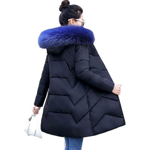 Autumn Jacket for Women Plus size 7XL Winter Coat Female Jacket Winter Hooded Warm Parkas Womens Down Jacket Loose Outerwear