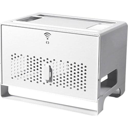 Finishing Cable Socket Extension Organizing Container WiFi Router Large Capacity Dirt-proof Box