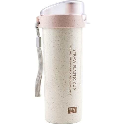 Portable Big Water Bottle Plastic Flask Hiking Korean Water Bottle Travel Japanese Tazas Divertidas Running Flask Large EA60SH