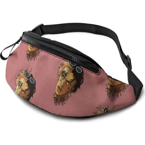 Lil Peep Waist Bag Male Work Waist Pack Funny Polyester Bag