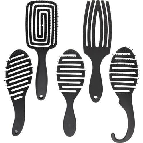 Hair Brush Scalp Massage Comb Women Detangle Hairbrush Comb Health Care Reduce Fatigue Hairdressing Salon 2020