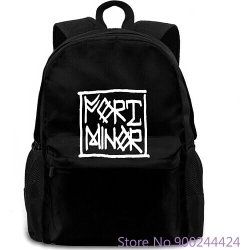 New Fort Minor Hip Hop Rock Band Mike Shinoda Black To women men backpack laptop travel school adult student