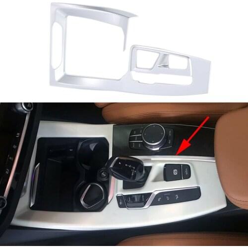 Chrome Parts Gear Shift Panel Frame Protector Cover Trim Fit For BMW X3 G01 2018 2019 Accessories