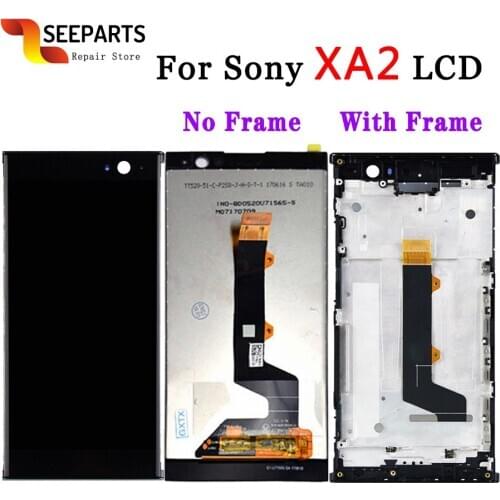 For Sony Xperia XA2 LCD Display Touch Screen Digitizer Assembly Replacement For 5.2" SONY XA2 LCD H4133 H4131 H4132 Free Tools