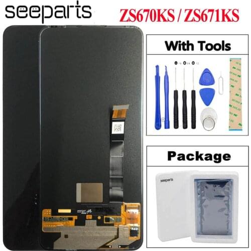 For Asus Zenfone 7 ZS670KS 7 Pro ZS671KS LCD Display Touch Screen Digitizer Assembly For Asus ZS670KS ZS671KS LCD
