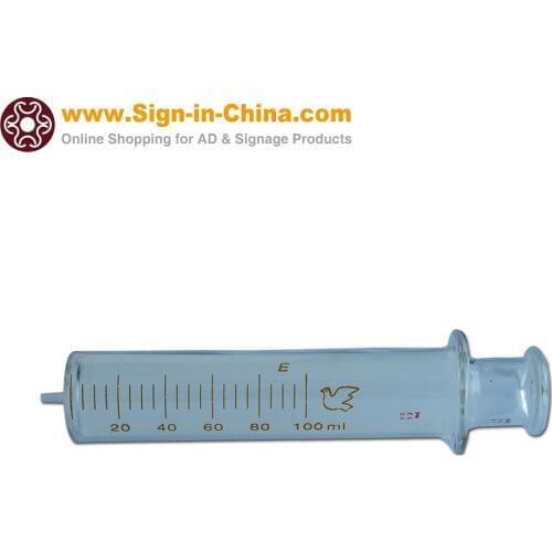 100ml Generic All-glass Syringe for Roland / Mimaki / Mutoh Printer Ink Filling