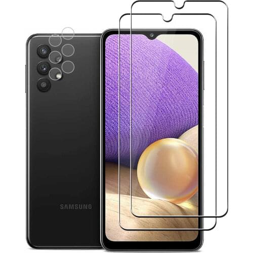 For Samsung Galaxy A32 5G / 4G Camera Lens Film & Protective Glass Screen Protector Tempered Glass Guard
