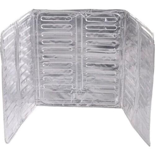 2pc Plate Kitchen Stove Foil Cooking Insulation Sheet Splash Proof Oil Removal Baffle Aluminium 2021 Dropshipping