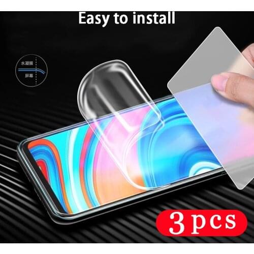 3/2/1Pcs cover phone screen protector for huawei p smart 2021 2020 Z S hydrogel film p smart pro 2019 plus 2018 film Not Glass