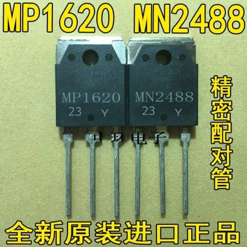 5PCS-10PCS MN2488+MP1620 MN2488 MP1620 TO-247 N2488 P1620 TO247 Audio pairing tube new original