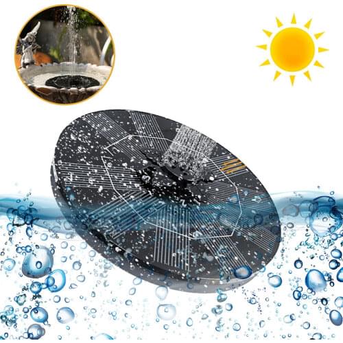 5V/3W Super powerful Floating Mini Solar Water Fountain Pool Pond Waterfall Fountain Garden Outdoor Decoration