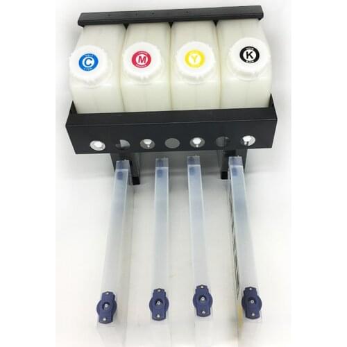 Ink cartridges system 4 Ink Tank + 4 Cartridge Continuous Bulk Ink Supply system roland mutoh mimaki eco solvent printer