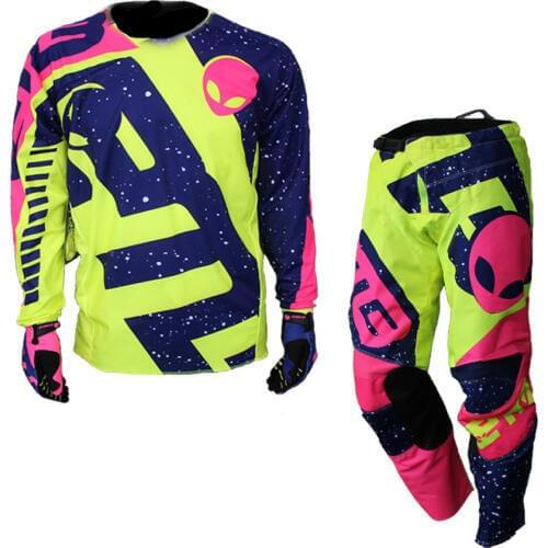 ETBIKE Kids Motocross MX Suits Motorcycle Pants And Jersey Moto Racing Suit Dirt Bike OFF Road Clothes Motorbike Suits