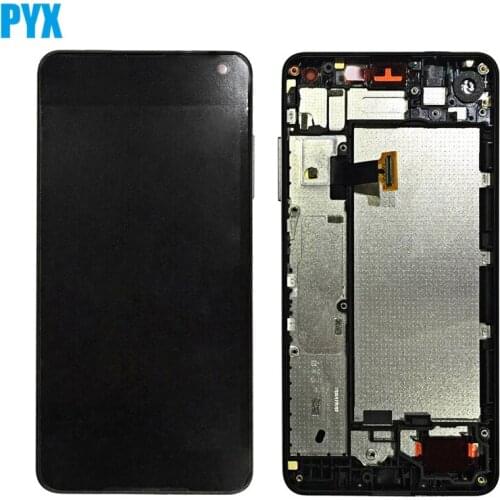 Original Amoled For Microsoft Nokia Lumia 650 LCD Display with Touch Screen Digitizer Assembly With frame free shipping