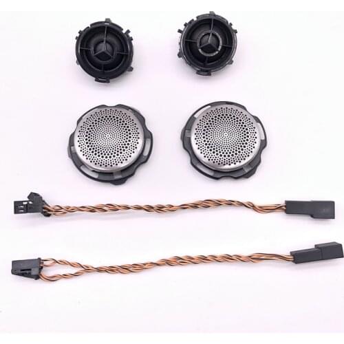 Car For Mercedes Benz W213 W205 W204 GLC E C GLC Class Series Replacement Tweeter Accessories Modification Door Speaker Covers
