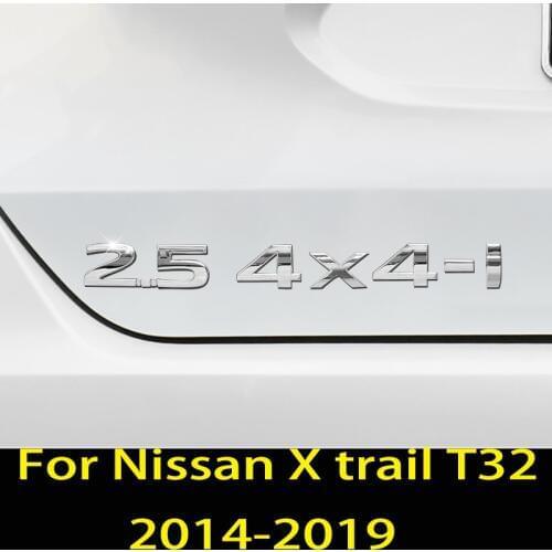 For Nissan X trail T32 X-trail 2014-2019 High with four-wheel drive 2.5 4x4-i displacement standard label Car accessories