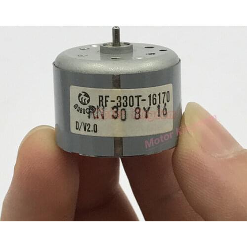 MABUCHI RF-330T-16170 DC 1.5V~6V 6400RPM Engine Micro 24mm Round Spindle Solar Power Motor DIY Toy Hobby Fans Model