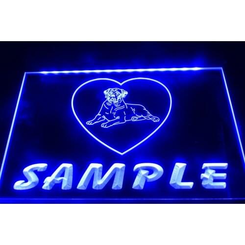 DZ079- Name Personalized Custom Dog House Home Neon Sign hang sign home decor crafts
