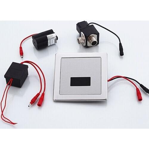 Induction urinal solenoid valve panel,concealed Automatic sensor Urinal flusher,6V Universal Solenoid Valve Accessories,J18051
