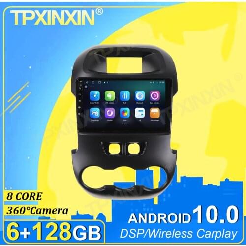 IPS Android 10.0 6G+128G Carplay 360 Camera For Ford Ranger F250 2011-2014 Multimedia Player Radio Tape Recorder Video Navi GPS